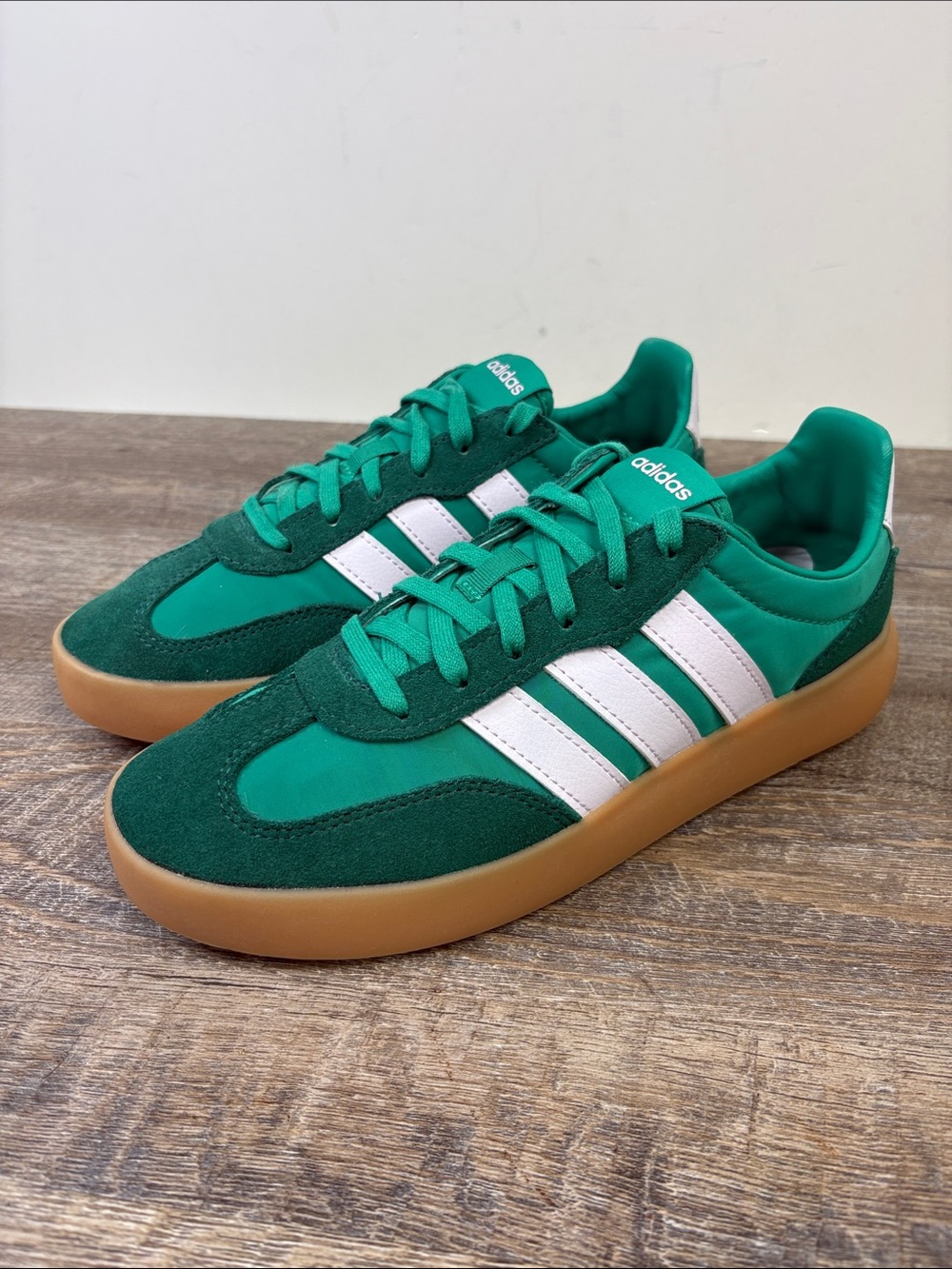 Adidas Barreda Decode Green White Gum Sneakers Women’s Size 7
